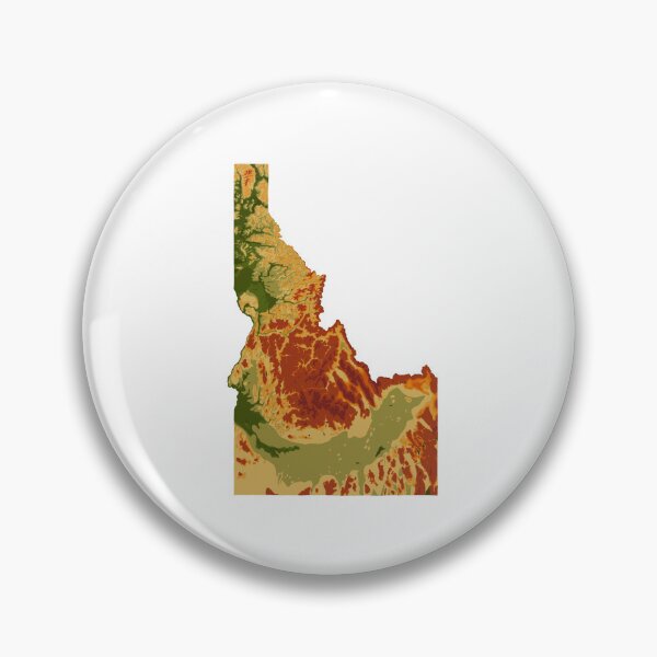 Item preview, Topography of Idaho State designed and sold by Ksalgado.