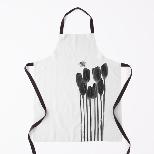 Item preview, Black Tulips and a BEE by Cecile Grace Charles designed and sold by CecileCharles.