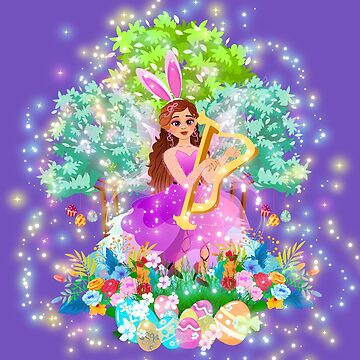 Artwork thumbnail, Uncover the Enchanting Easter Traditions of Fairyland! by TeelieTurner