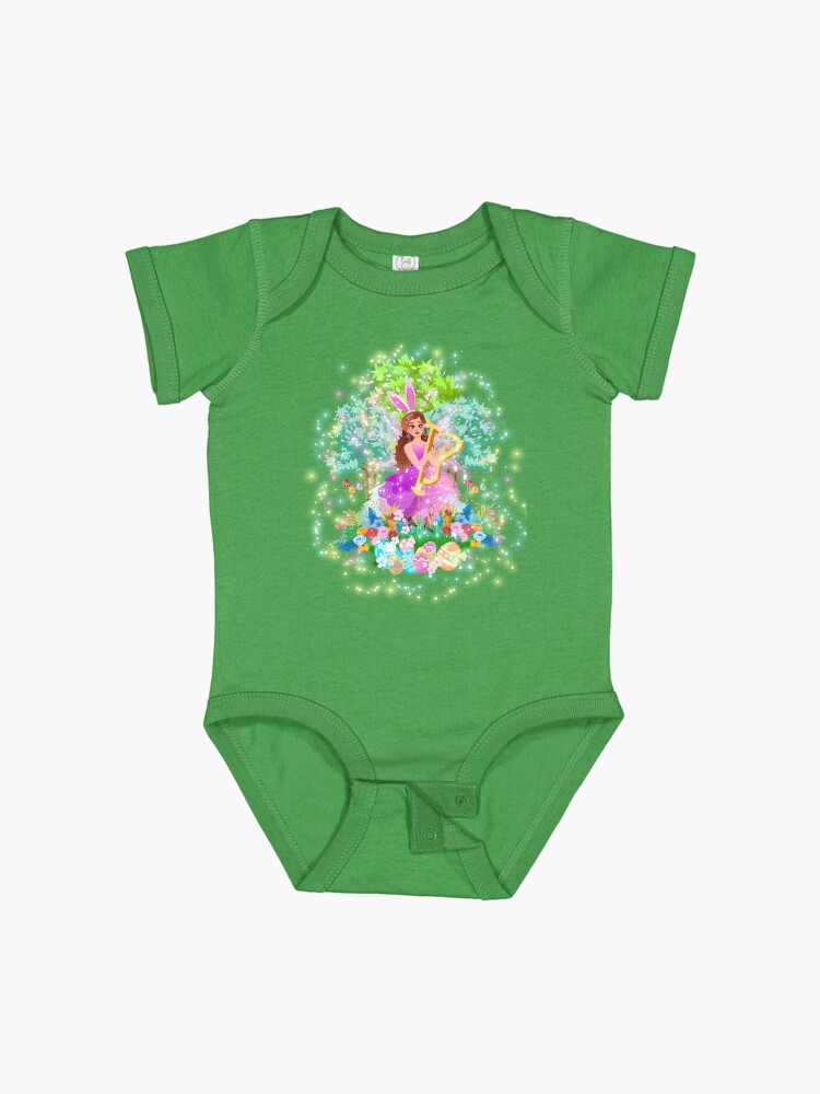 Thumbnail 1 of 2, Baby One-Piece, Uncover the Enchanting Easter Traditions of Fairyland! designed and sold by TeelieTurner.