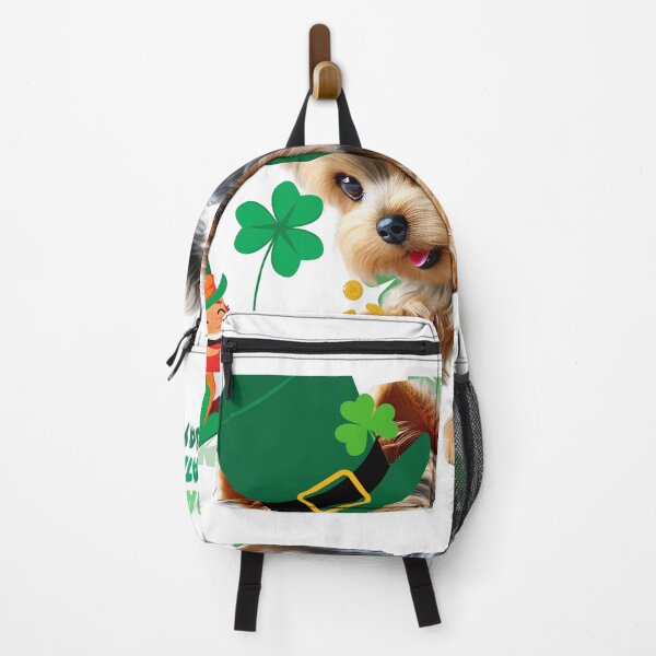 Item preview, Lucky Yorkie - St. Patrick’s Day Fun designed and sold by Meowsterpiece23.