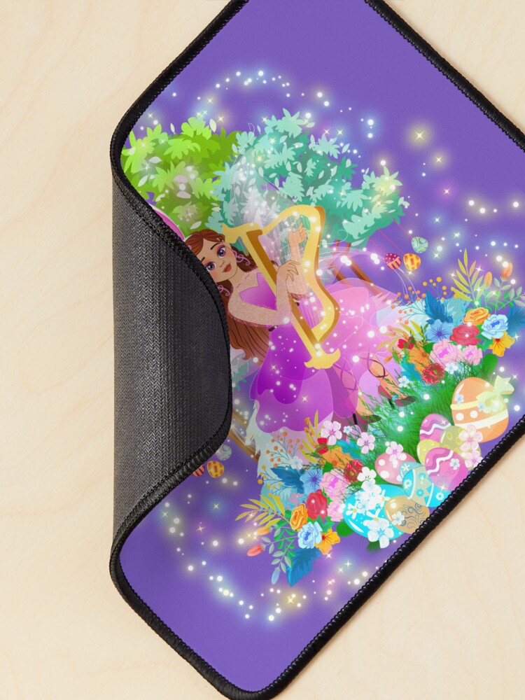 Thumbnail 2 of 5, Mouse Pad, Uncover the Enchanting Easter Traditions of Fairyland! designed and sold by TeelieTurner.
