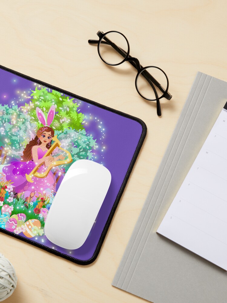 Thumbnail 3 of 5, Mouse Pad, Uncover the Enchanting Easter Traditions of Fairyland! designed and sold by TeelieTurner.