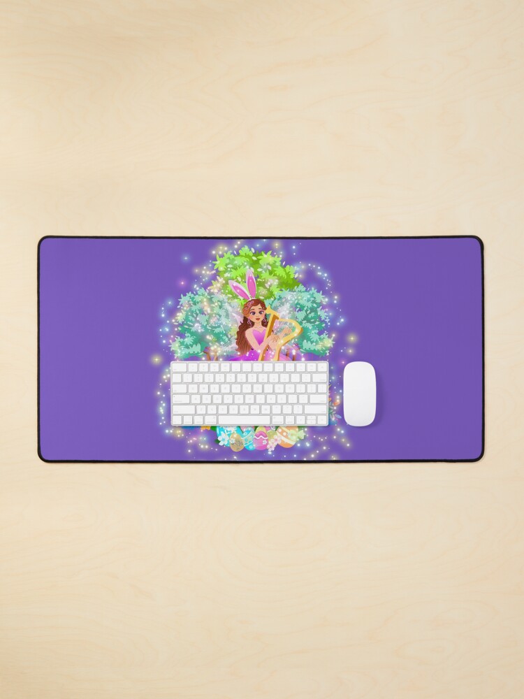 Thumbnail 1 of 5, Mouse Pad, Uncover the Enchanting Easter Traditions of Fairyland! designed and sold by TeelieTurner.
