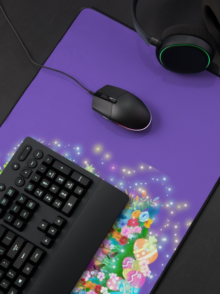 Thumbnail 4 of 5, Mouse Pad, Uncover the Enchanting Easter Traditions of Fairyland! designed and sold by TeelieTurner.