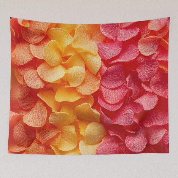 Item preview, Vibrant Close-Up of Petals in Sunset Hues designed and sold by bAIryBarn.