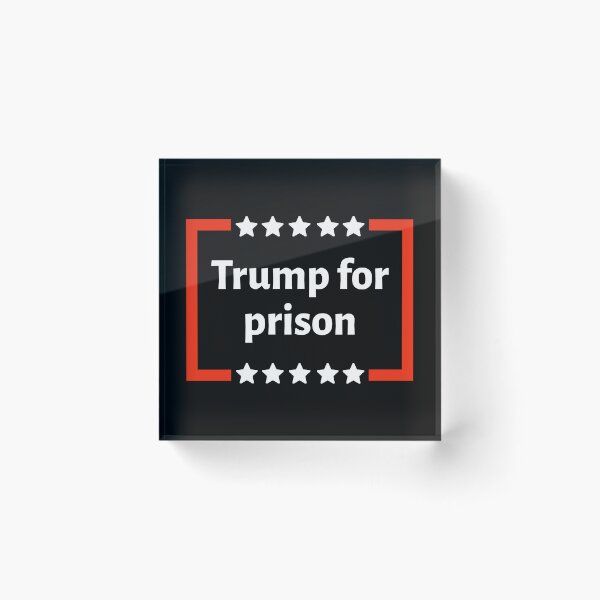 Item preview, Trump for prison  designed and sold by Rachel the Artist .