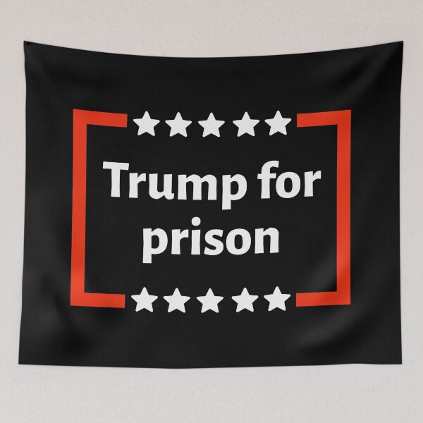 Item preview, Trump for prison  designed and sold by Rachel the Artist .