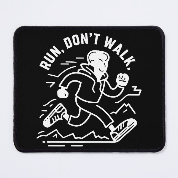 Item preview, Run, Don't Walk - Mountain Runner designed and sold by Philippa Shop.