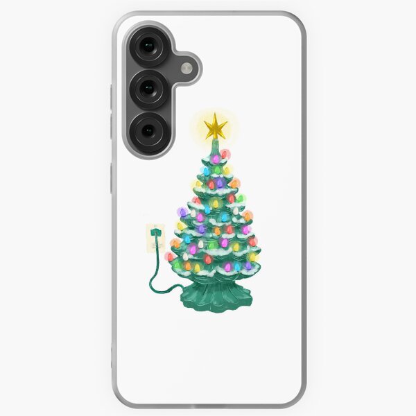 Item preview, Ceramic Christmas Tree with plug and lights illustration designed and sold by Jdawnink.