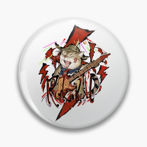 Item preview, Cinna the Rock Star designed and sold by Huan Nian Ink Paw.