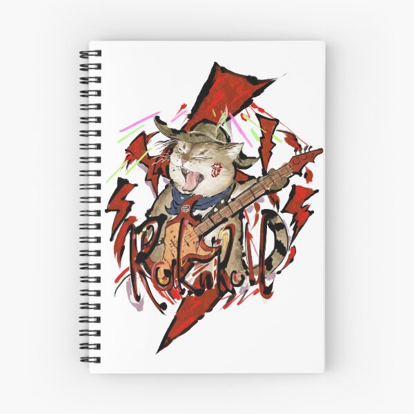 Item preview, Cinna the Rock Star designed and sold by Huan Nian Ink Paw.