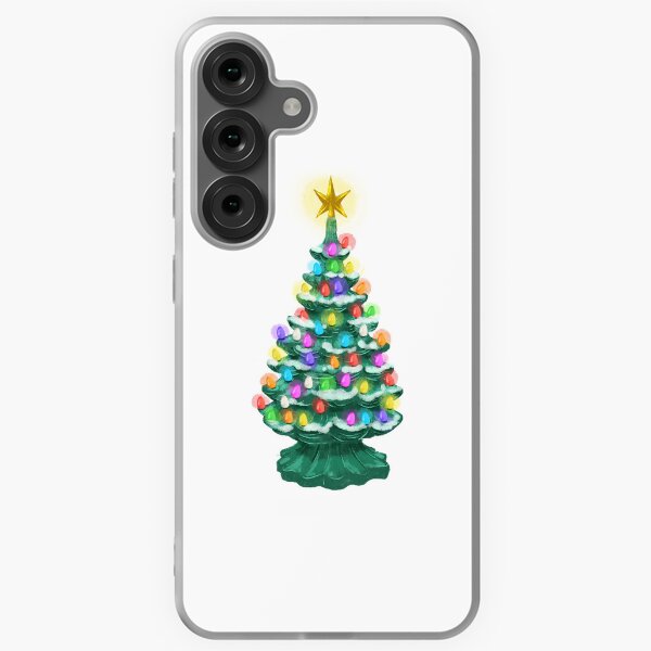 Item preview, Ceramic Christmas Tree with lights illustration designed and sold by Jdawnink.