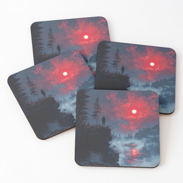 Item preview, The Crimson Horizon   designed and sold by oanaunciuleanu.