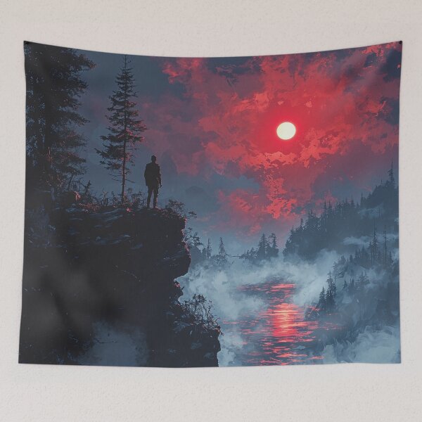 Item preview, The Crimson Horizon   designed and sold by oanaunciuleanu.