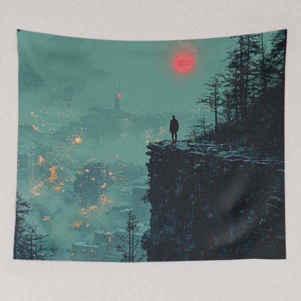 Item preview, The Crimson Horizon   designed and sold by oanaunciuleanu.