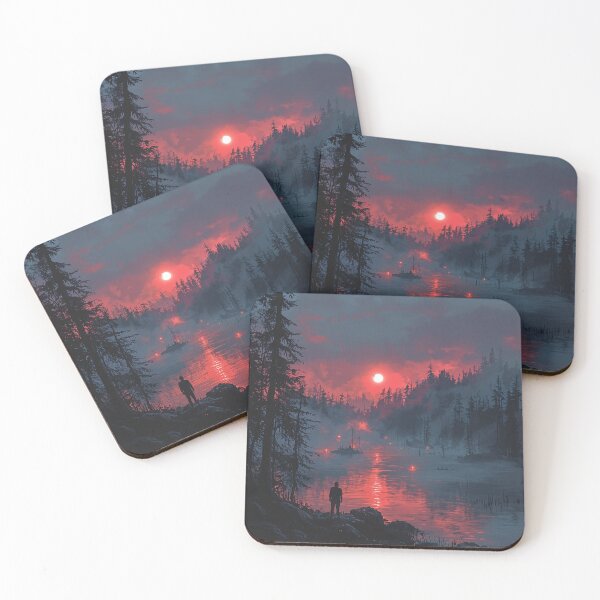 Item preview, The Crimson Horizon   designed and sold by oanaunciuleanu.