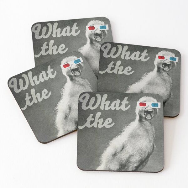 Item preview, What the duck (duckling in 3D glasses) designed and sold by MsGonzalez.