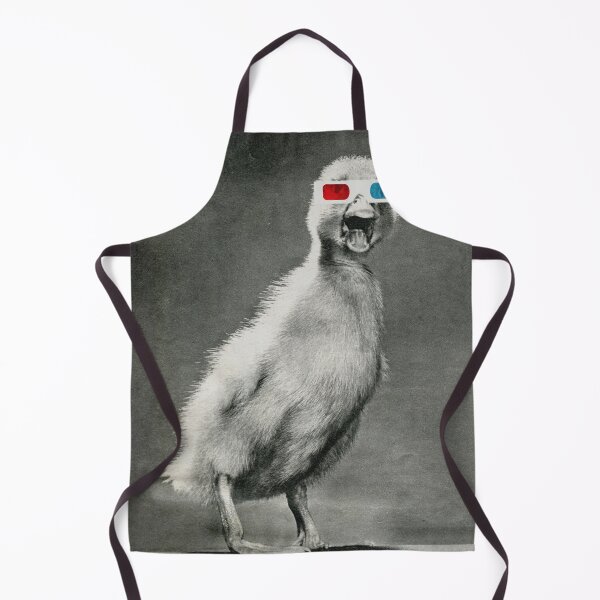 Item preview, What the duck (duckling in 3D glasses) designed and sold by MsGonzalez.