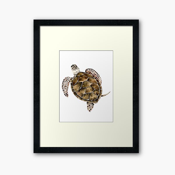 Item preview, Hawksbill turtle designed and sold by Caroposadart.