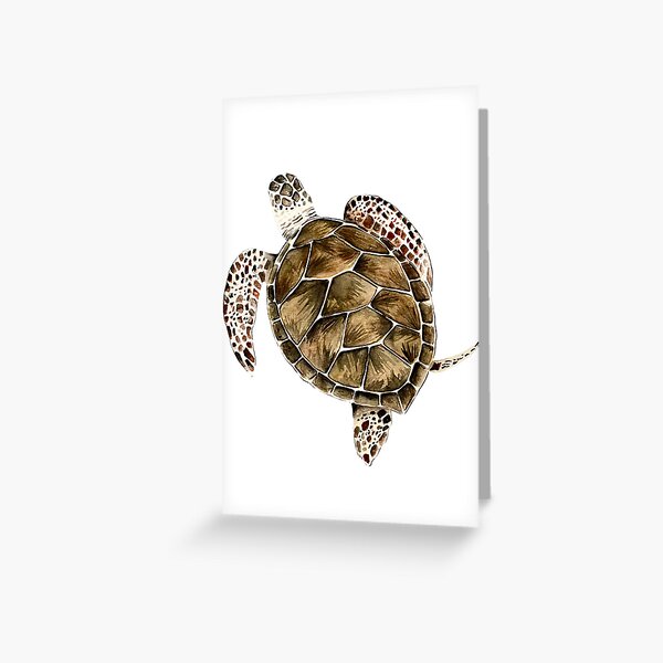 Item preview, Hawksbill turtle designed and sold by Caroposadart.