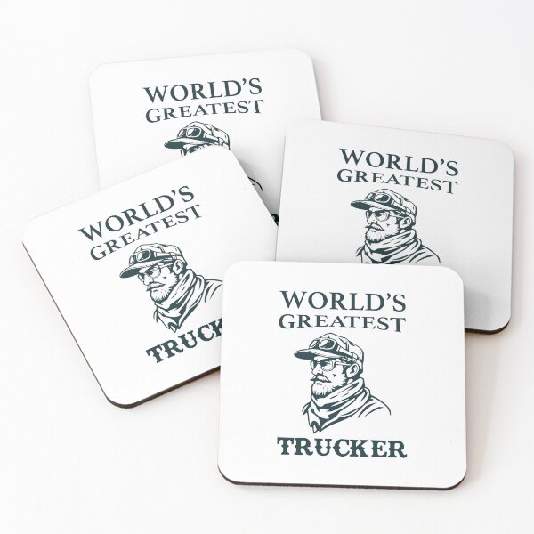 Item preview, world's greatest trucker designed and sold by Mqyou.