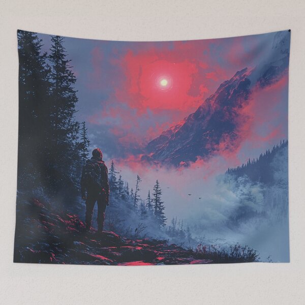 Item preview, The Crimson Horizon   designed and sold by oanaunciuleanu.
