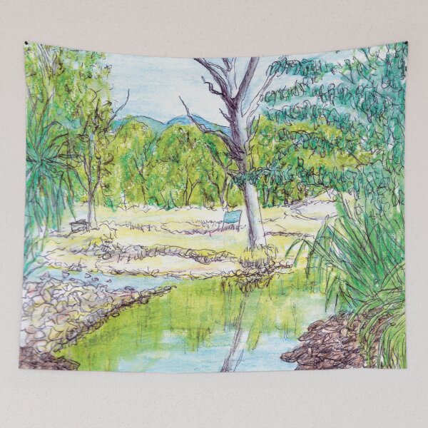 Item preview, Australian Scene - El Questro, WA, Aus. designed and sold by Anne Huth.