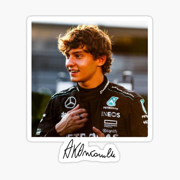 Item preview, Kimi Antonelli signature print!  designed and sold by cceridwenx.