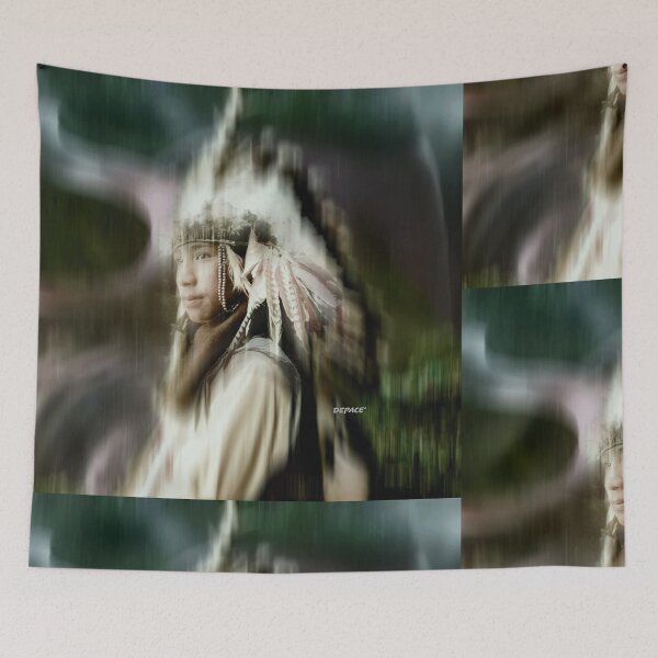 Item preview, Vivid Image of Crazy Bull, Sioux Warrior from 1899 - dePace' designed and sold by mrpropcake.