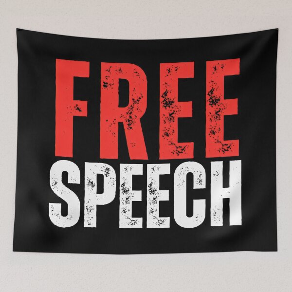 Item preview, Free Speech designed and sold by DLRand.