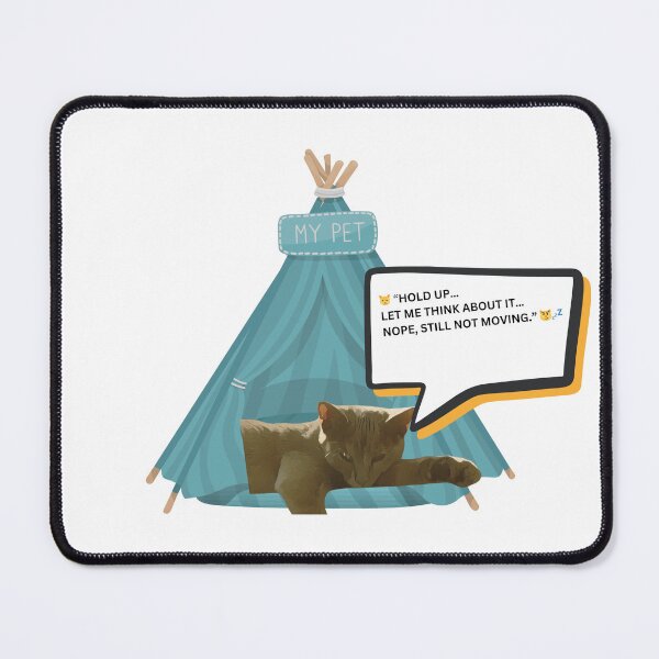 Item preview, Lazy Cat in Teepee designed and sold by Meowsterpiece23.