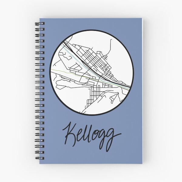 Item preview, A map of Kellogg designed and sold by Ksalgado.