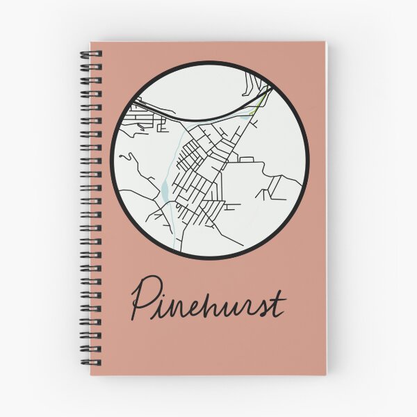 Item preview, A map of Pinehurst designed and sold by Ksalgado.