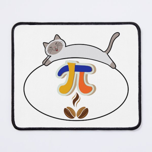 Item preview, Cofffe and Pi Siamese Cat designed and sold by Feather Art.