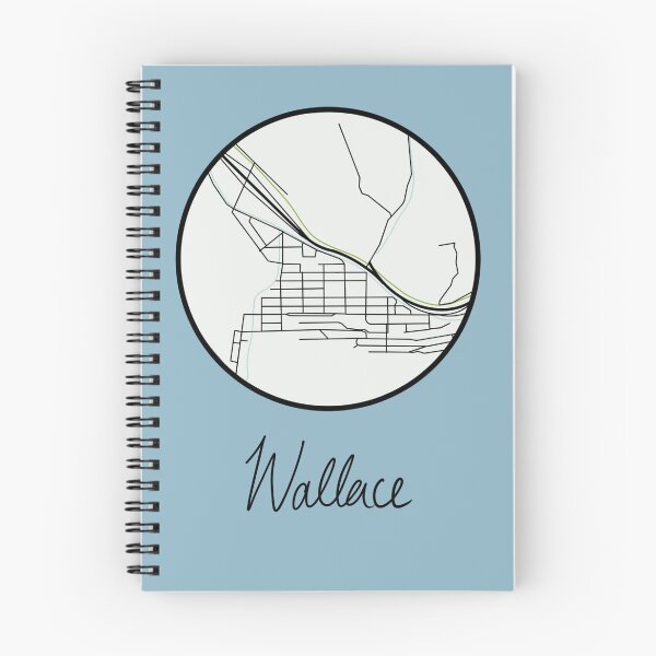 Item preview, A map of Wallace designed and sold by Ksalgado.