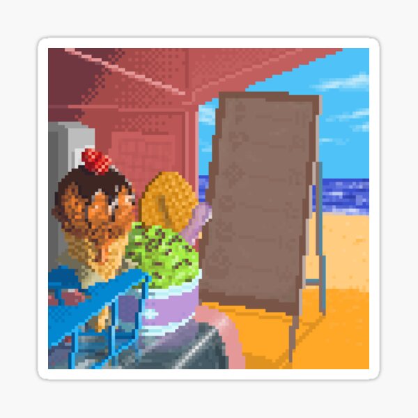 Item preview, Ice-cream and beach. designed and sold by HugoSArtist.