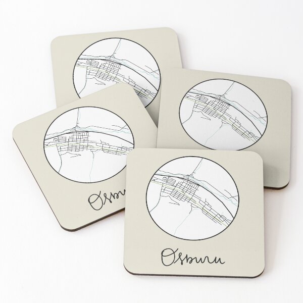 Item preview, A map of Osburn designed and sold by Ksalgado.