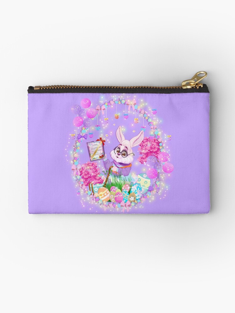 Thumbnail 1 of 4, Zipper Pouch, Earnest the Easter Bunny’s Magical Easter Letter! designed and sold by FairyBookClub.