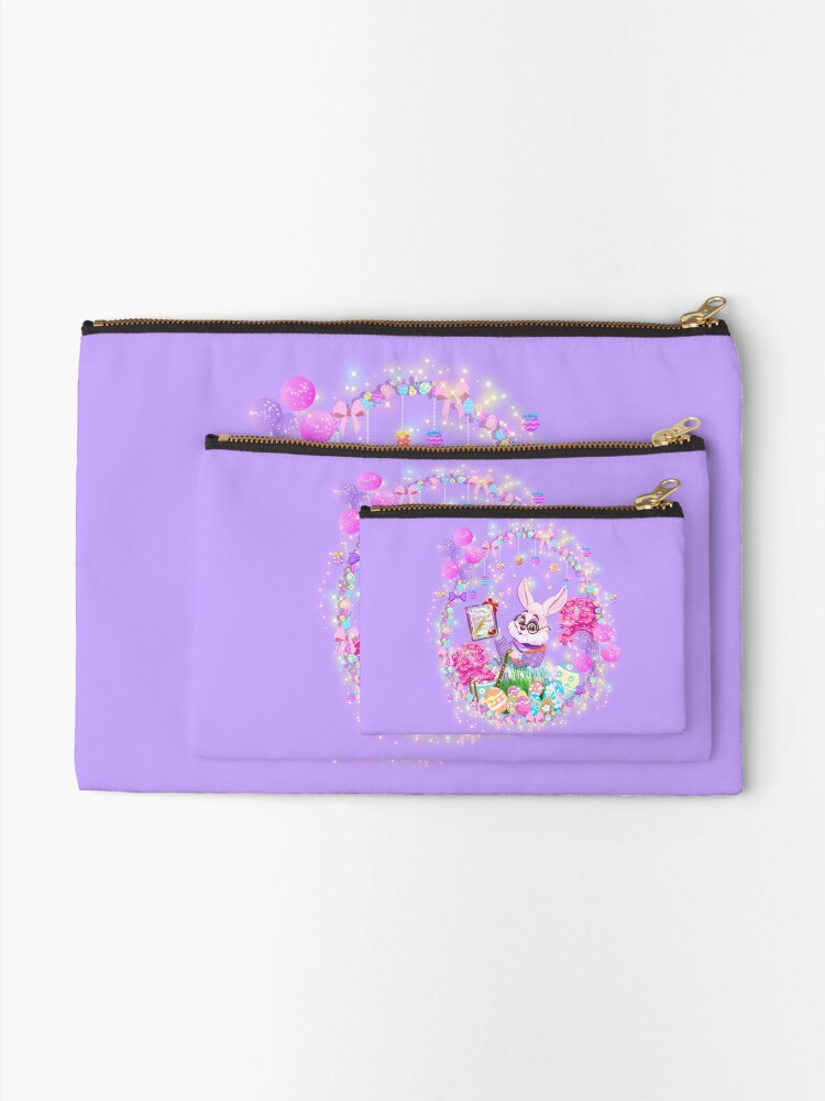 Thumbnail 2 of 4, Zipper Pouch, Earnest the Easter Bunny’s Magical Easter Letter! designed and sold by FairyBookClub.