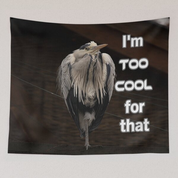 Item preview, I'm Too Cool For That designed and sold by Surreallytee.