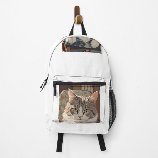 Item preview, Majestic Cat on Chair designed and sold by Meowsterpiece23.