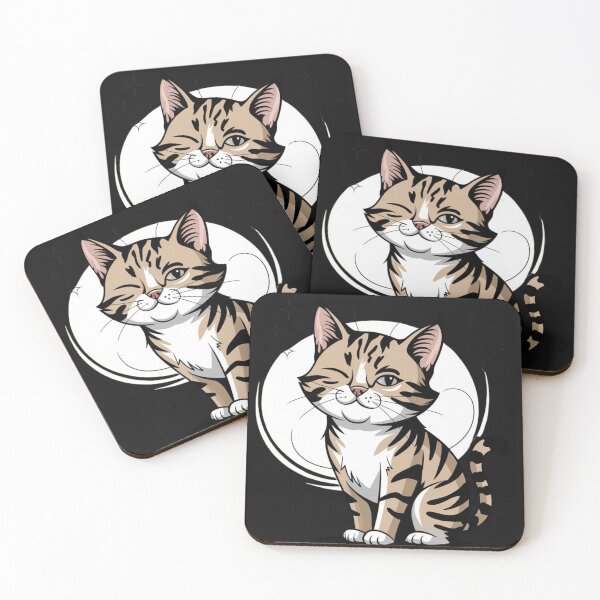 Item preview, Winking Cat designed and sold by GadiDesignArt.