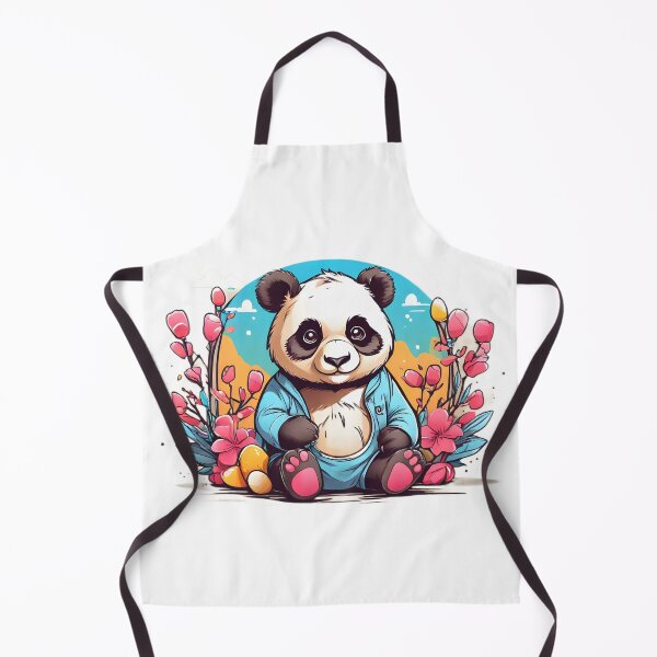 Aperçu de l'œuvre panda mignon à Pâques créée et vendue par Karaz's Animal Kingdom.