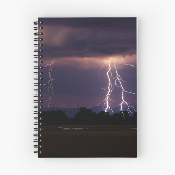 Item preview, Lightning With Mt Buffalo Behind designed and sold by Robbie Alexander.