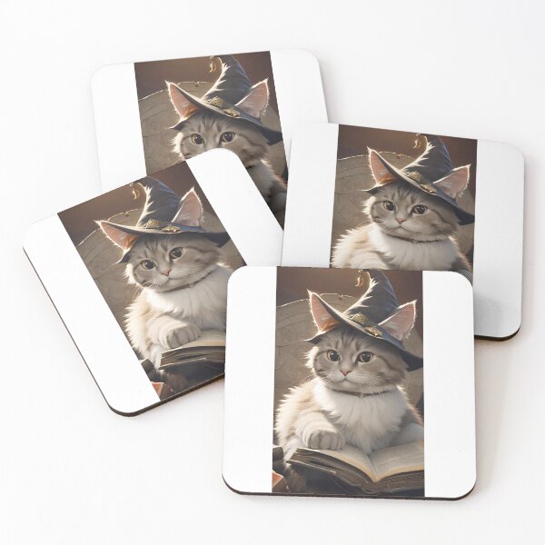 Item preview, The Mystic Cat Mage designed and sold by Meowsterpiece23.