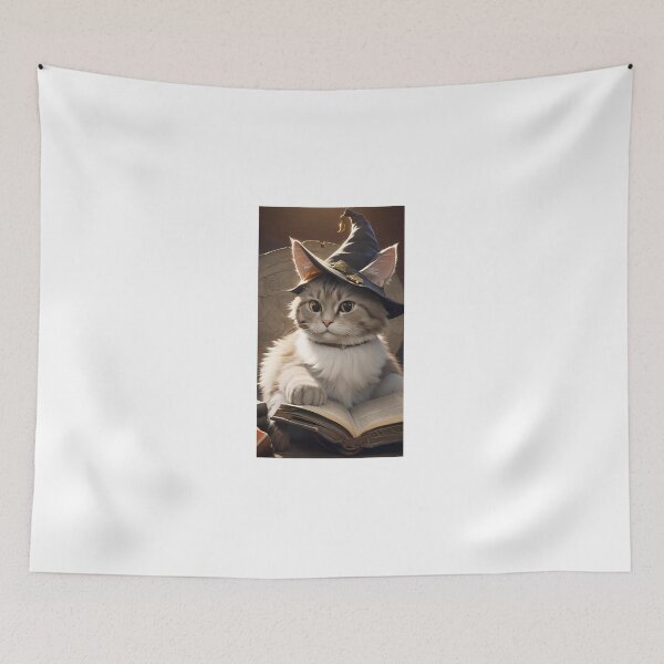 Item preview, The Mystic Cat Mage designed and sold by Meowsterpiece23.