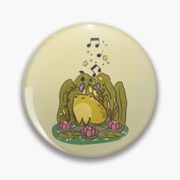 Item preview, Kawaii Singing Toad in an Enchanted Lake designed and sold by Tuky Waingan.