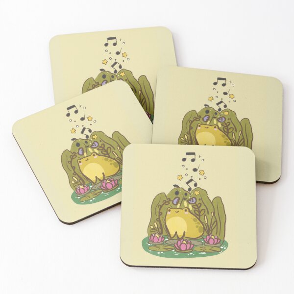Item preview, Kawaii Singing Toad in an Enchanted Lake designed and sold by Tuky Waingan.