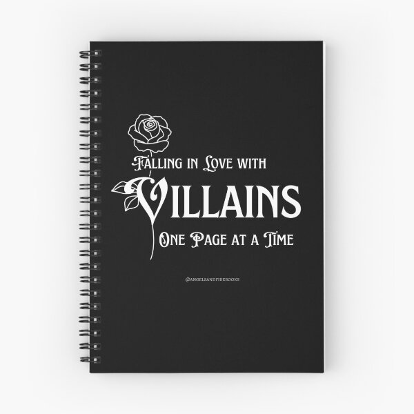 Item preview, Falling in Love with Villains One Page at a Time  designed and sold by AngelsFireBooks.